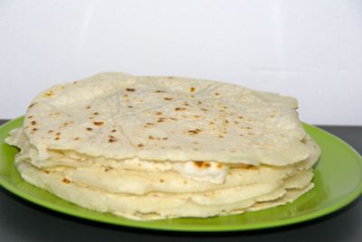 zelf tortilla's maken recept