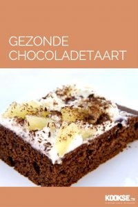 Gezonde chocoladetaart recept